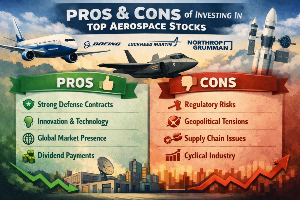 Factors to consider when investing in the best aerospace stocks
